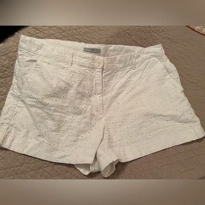 GAP white Eyelet shorts sz 12